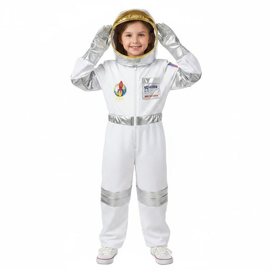 Tinu | Astronauten Cosplay Verkleidung für Kinder