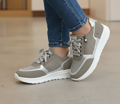 Lirena | Damen Sneaker mit Schnürung und Plateausohle