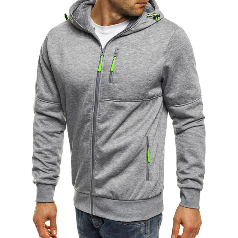 Cédric | Herren Kapuzenpulli mit Reißverschluss