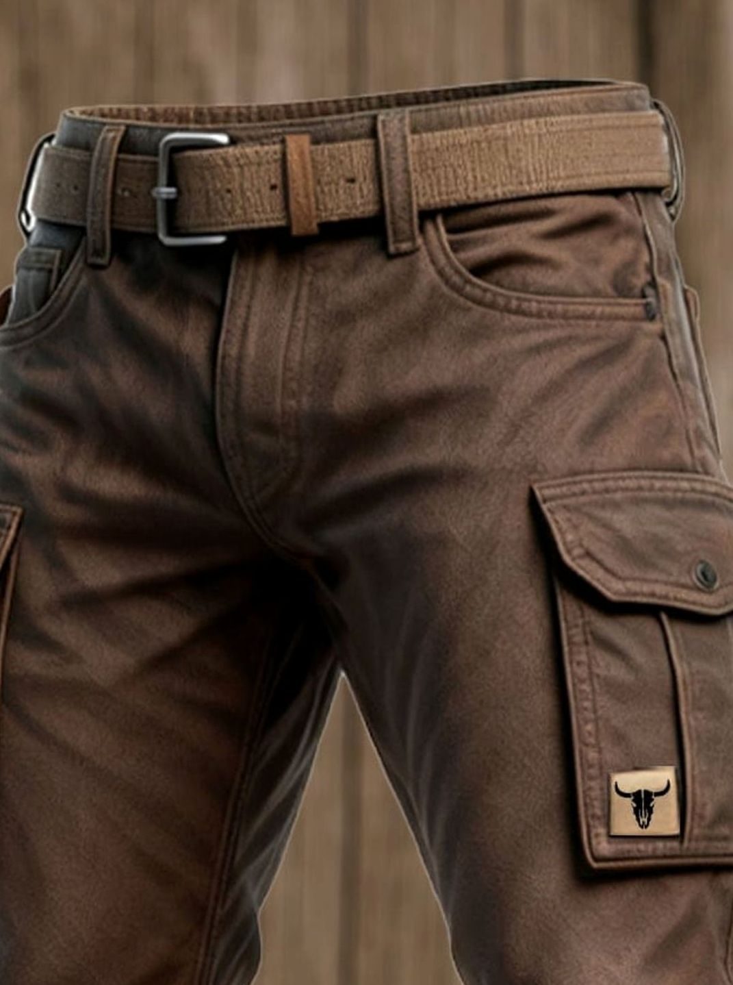 Lars | Herren Utility-Cargohose mit geraden Beinen
