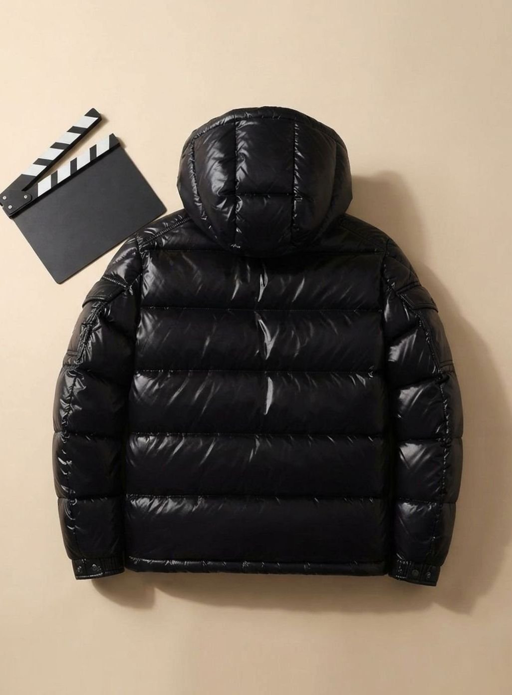 Beat | Herren glänzende Steppjacke für den Winter
