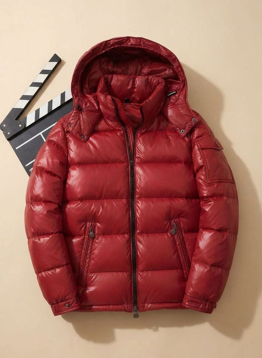 Beat | Herren glänzende Steppjacke für den Winter