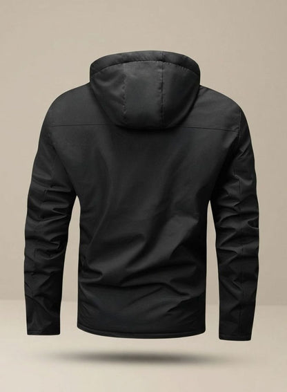Fridel | Herren wasserdichte Kapuzenjacke mit Futter