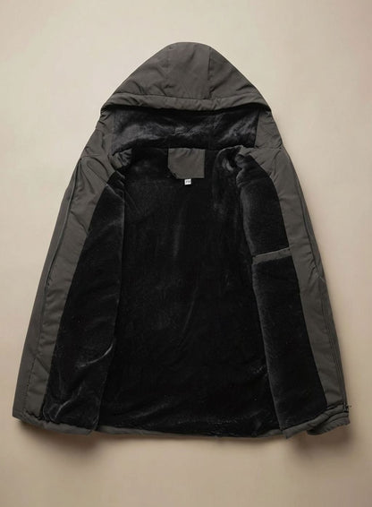 Fridel | Herren wasserdichte Kapuzenjacke mit Futter