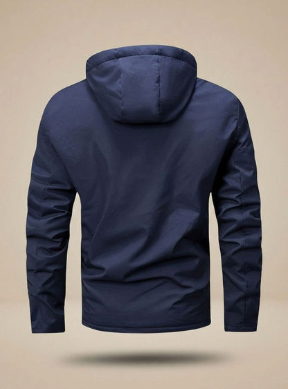 Fridel | Herren wasserdichte Kapuzenjacke mit Futter
