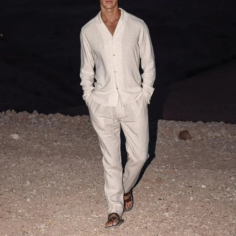 Dario | Two-piece men's set with shirt and pants