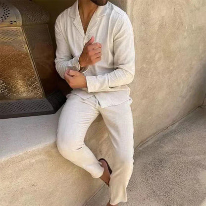 Dario | Two-piece men's set with shirt and pants