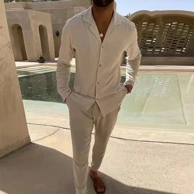 Dario | Two-piece men's set with shirt and pants