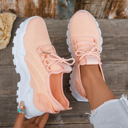 Maika | orthopädische Sneaker mit Schnürung und dicker Sohle
