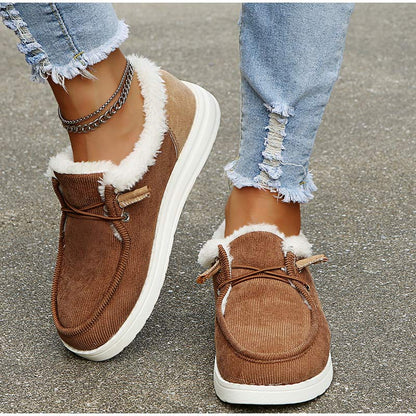 Quenby | Elegante Winter-Sneakers mit Fellfutter