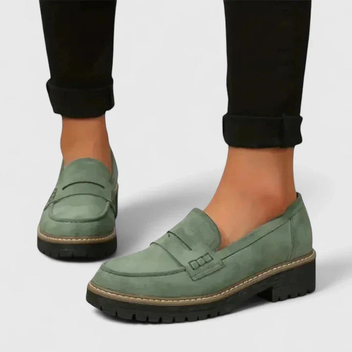 Valérie | Slipper Damen | Niedriger Absatz