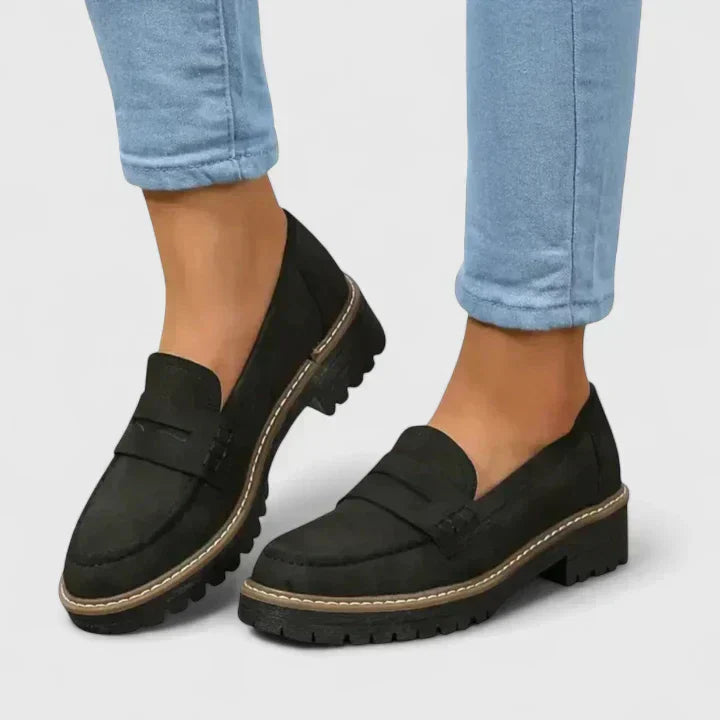 Valérie | Slipper Damen | Niedriger Absatz