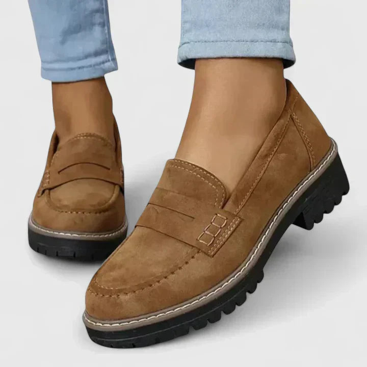 Valérie | Slipper Damen | Niedriger Absatz