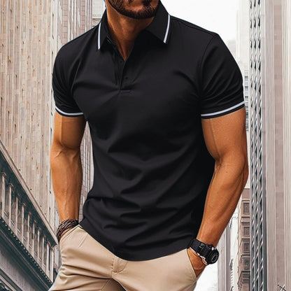Egon | Herren Slim Fit Poloshirt mit Knopfleiste | Klassisch
