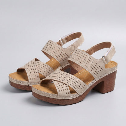 Ariane | Orthopedic Women's Platform Sandals with Comfort Sole