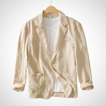 Bertram | Men's tailored blazer with button closure | Notched lapel