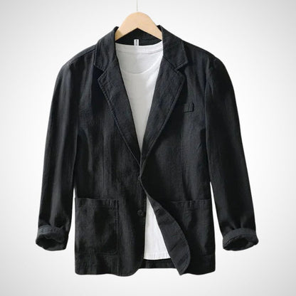 Bertram | Men's tailored blazer with button closure | Notched lapel