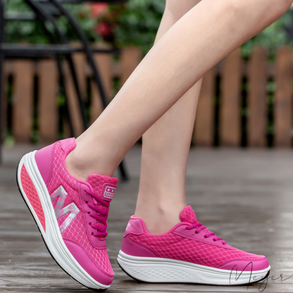 Barbara | Orthopädische Sportschuhe mit Mesh-Obermaterial und Schnürung