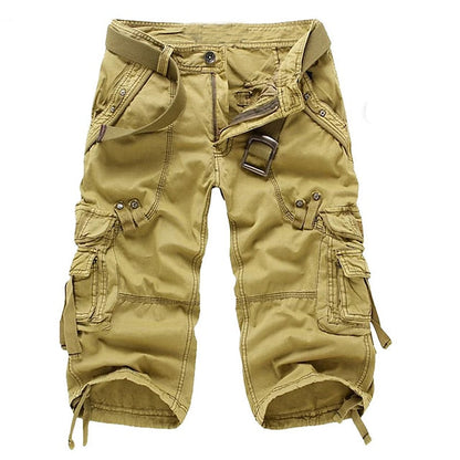 Simon | Herren Cargo-Shorts mit mehreren Taschen für den Sommer
