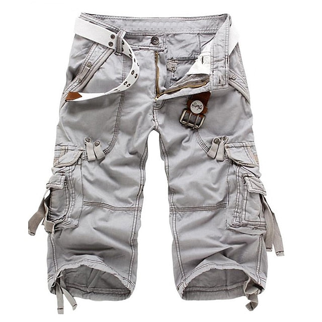 Flavian | Herren Cargo Shorts mit mehreren Taschen