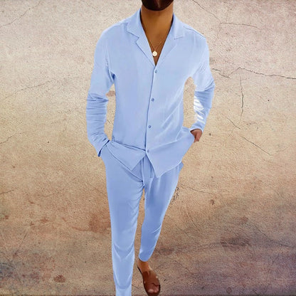 Dario | Two-piece men's set with shirt and pants