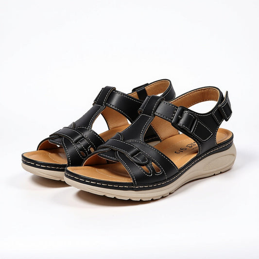 Lea | Women's sandals with Velcro and strap design