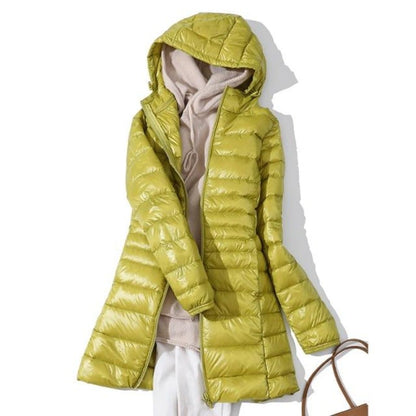 Nadja | Wasserdichte Longjacke mit Kapuze