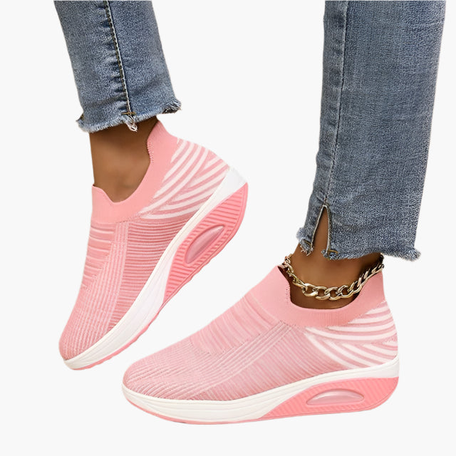 Hildegard | Damen Slip-on Sneaker mit flexibler Sohle