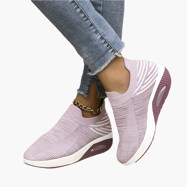 Hildegard | Damen Slip-on Sneaker mit flexibler Sohle