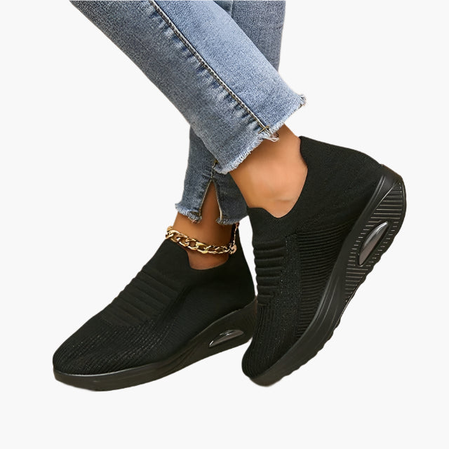 Hildegard | Damen Slip-on Sneaker mit flexibler Sohle