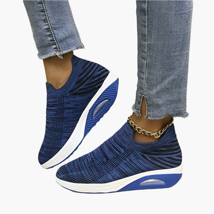 Hildegard | Damen Slip-on Sneaker mit flexibler Sohle