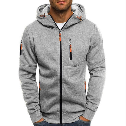 Julian | Herren Kapuzenpullover mit Reißverschluss und Kapuze