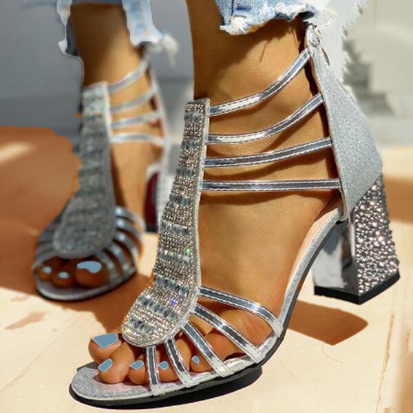 Beatrice | Women's sandals with straps and block heel
