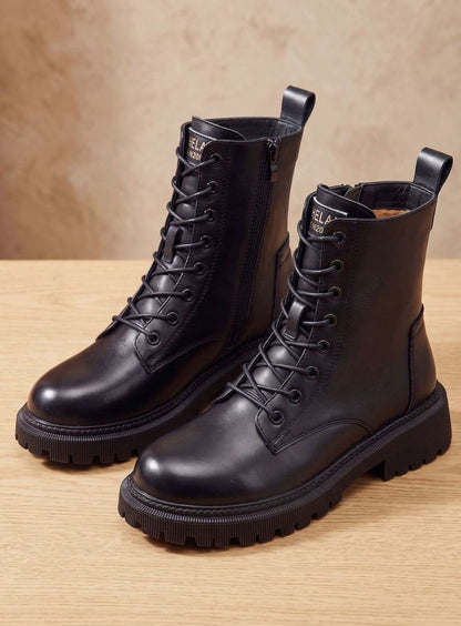 Cornelia | Damen Ankle Boots mit Schnürung