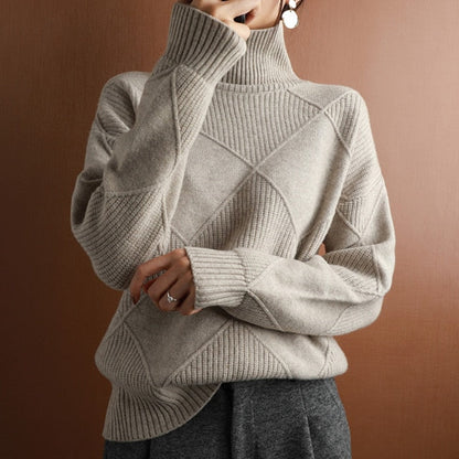 Vanessa | Stylish women's turtleneck sweater