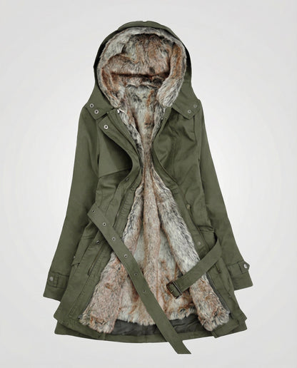 Verena | Damen elegante Winterjacke mit warmem Futter