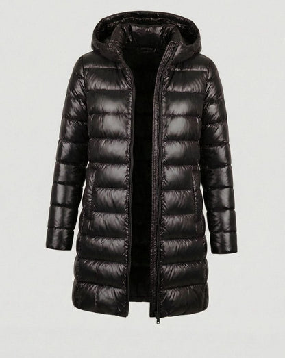 Sophia | Damen ultraleichte Daunenjacke mit Kapuze
