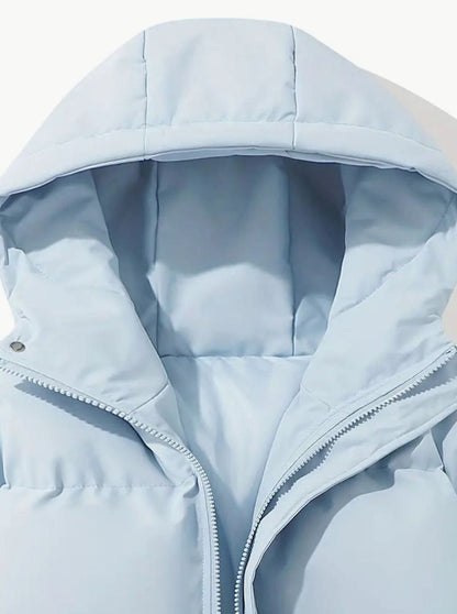Laura | Damen gestoppte Pufferjacke mit Stehkragen