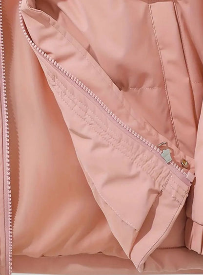 Laura | Damen gestoppte Pufferjacke mit Stehkragen