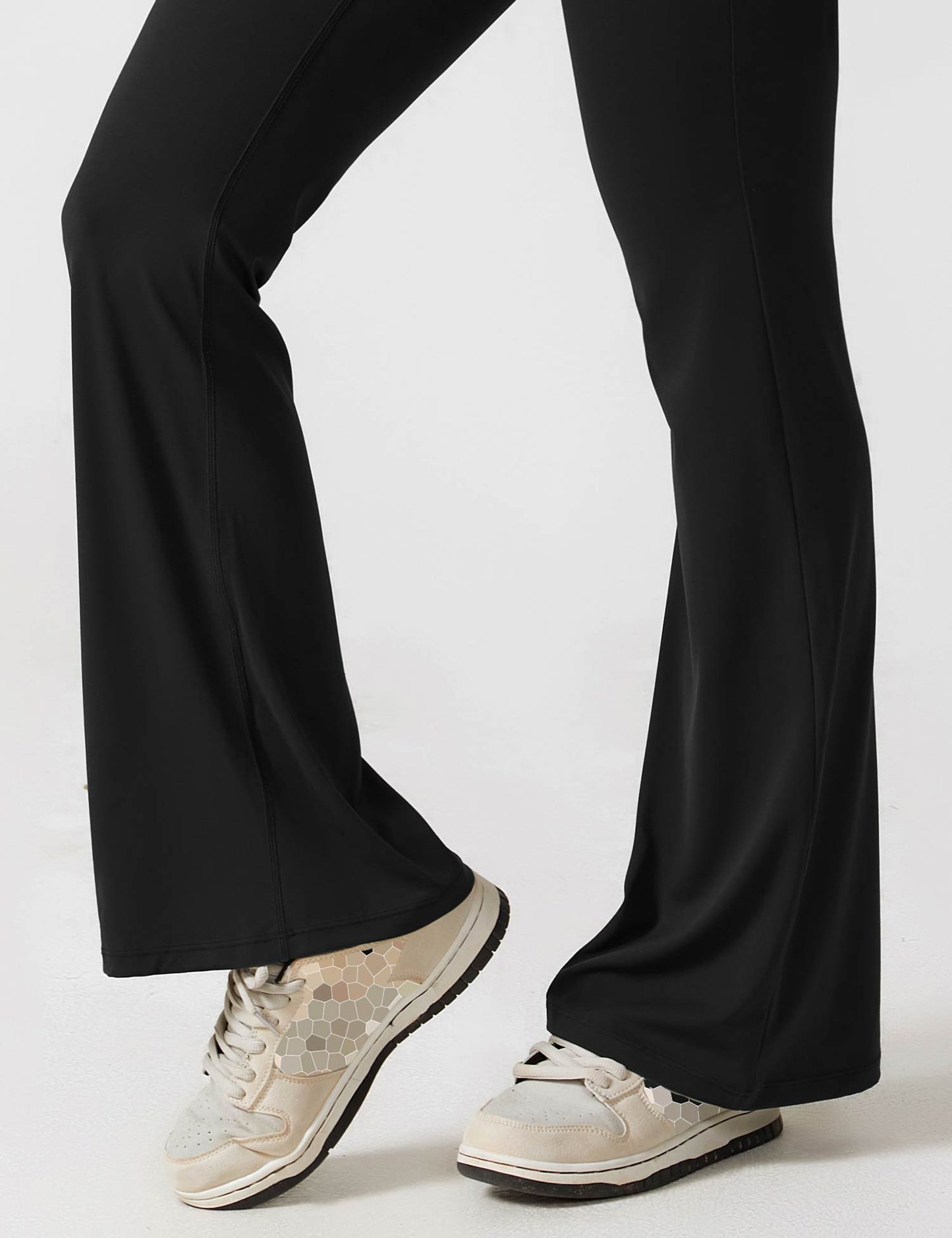 Anni V-neck flared jumpsuit