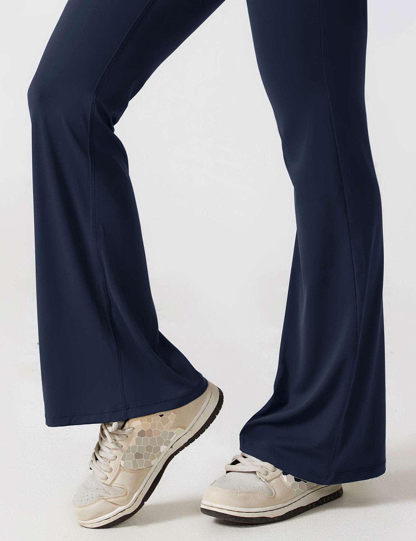 Anni V-neck flared jumpsuit